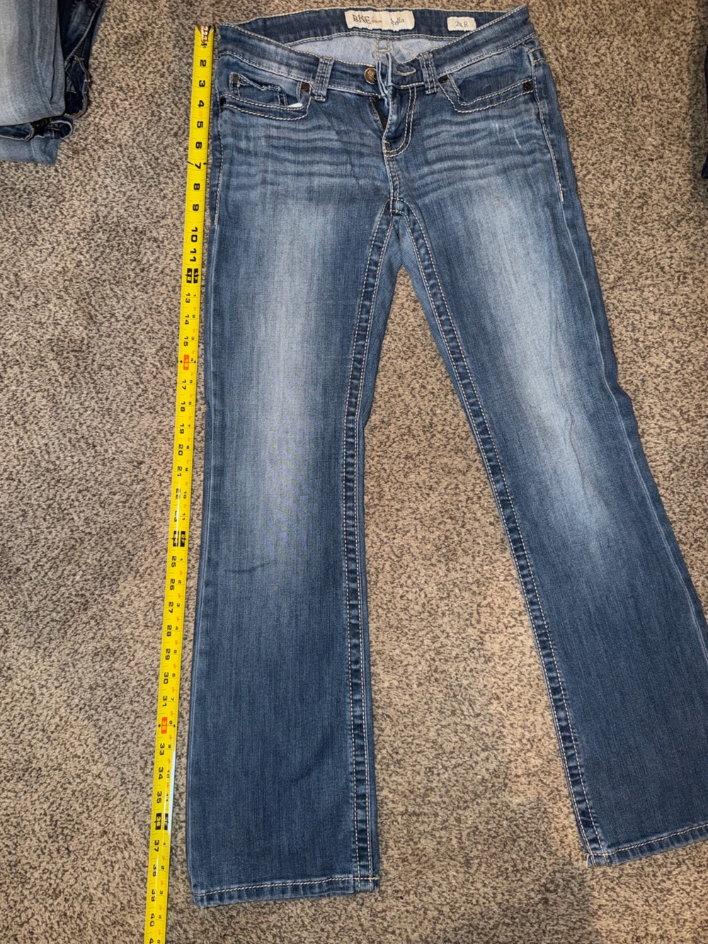 BKE Stella Light Wash Blue Boot Cut Jeans